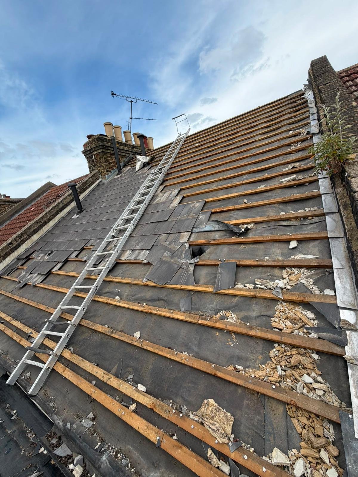 Roofing project 2 before work