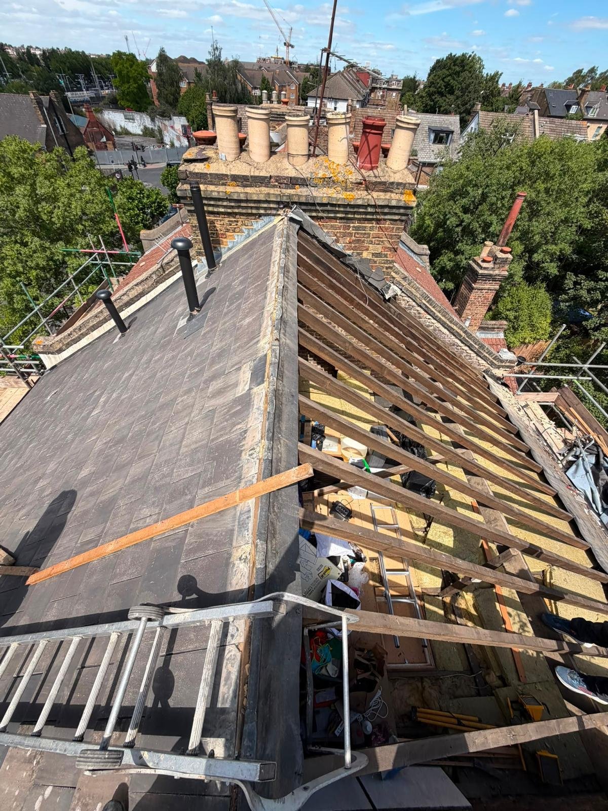 Roofing project 3 before work